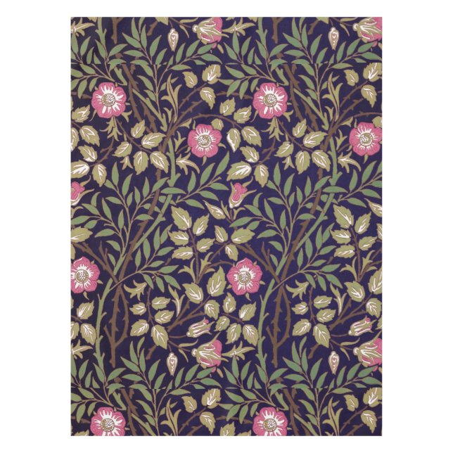 Toalha De Mesa William Morris Sweet Briar Floral Art Nouveau (Frente)