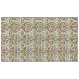 Toalha De Mesa William Morris Vintage Rosa
