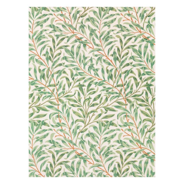 Toalha De Mesa Willow Bough por William Morris (Frente)