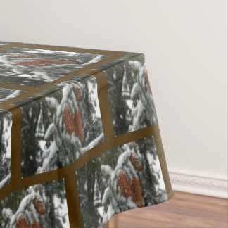 TOALHA DE MESA WINTER ACORNS 