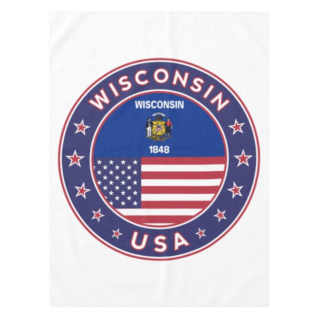 Toalha De Mesa Wisconsin (Frente)