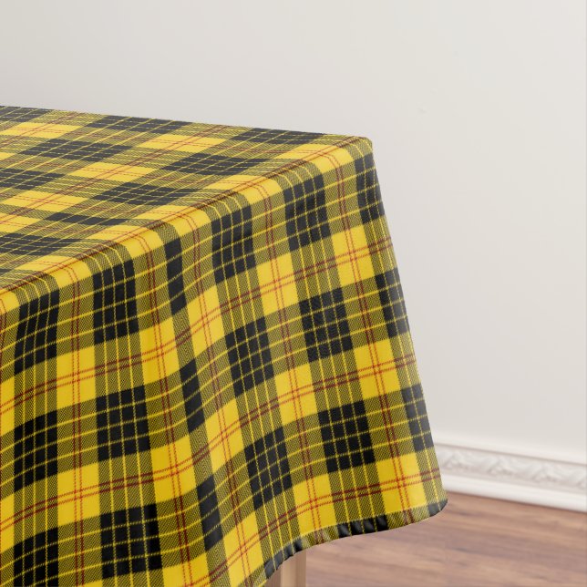 Toalha De Mesa Xadrez Amarelo Preto  (Posição Original)