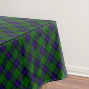 Toalha De Mesa Xadrez azul-tartan armstrong e verde