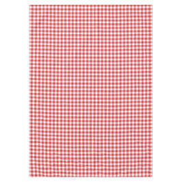 Toalha De Mesa Xadrez Clássico Suave - xadrez vermelho e branco.