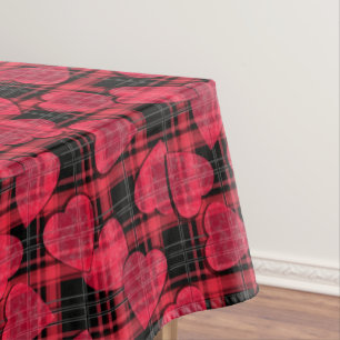Toalha De Mesa Xadrez de amor