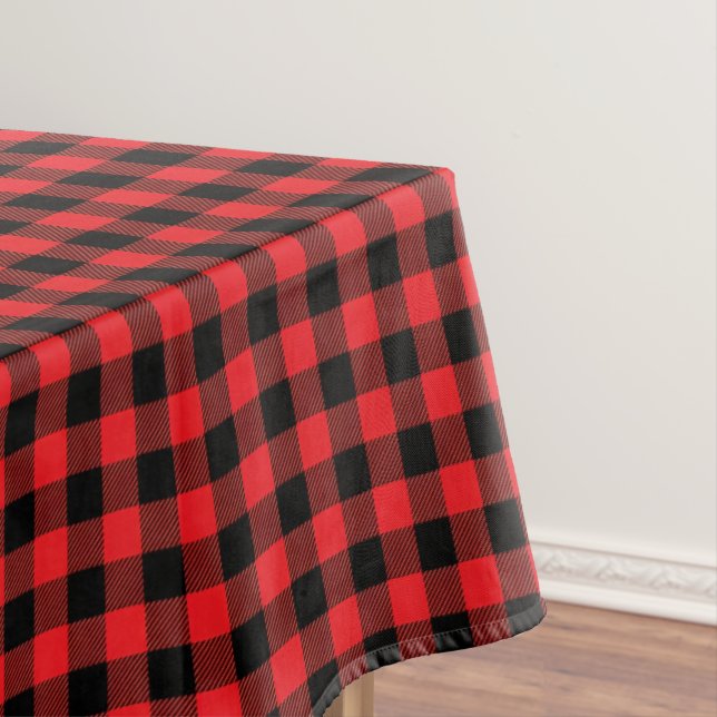 Toalha De Mesa Xadrez de Búfalo (Posição Original)