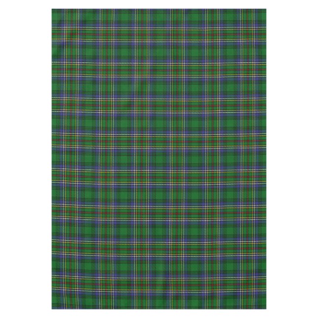 Toalha De Mesa Xadrez de Clan Cockburn Tartan da Escócia (Frente)