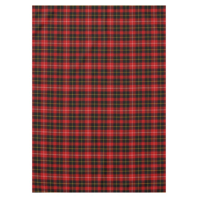 Toalha De Mesa Xadrez de Clan Connel Tartan escocesa (Frente)