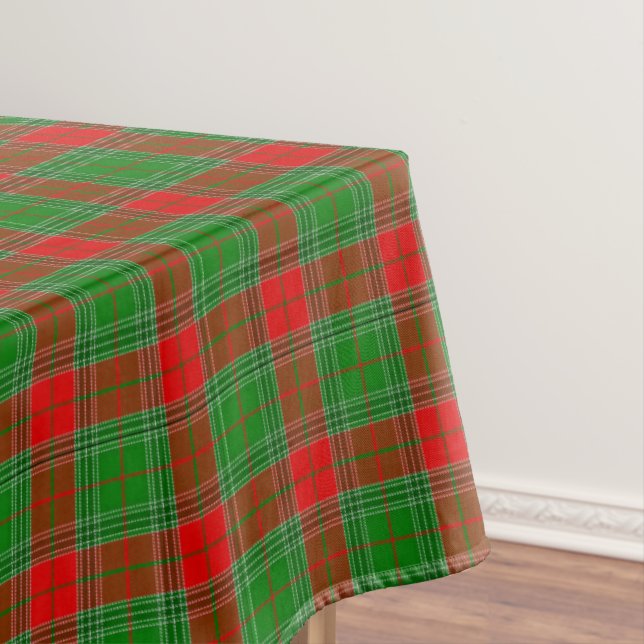 Toalha De Mesa Xadrez de Natal da Tablecloth (Posição Original)