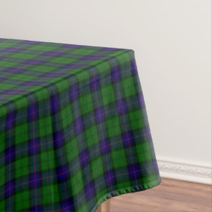 Toalha De Mesa Xadrez do verde azul do tartan do clã de Armstron