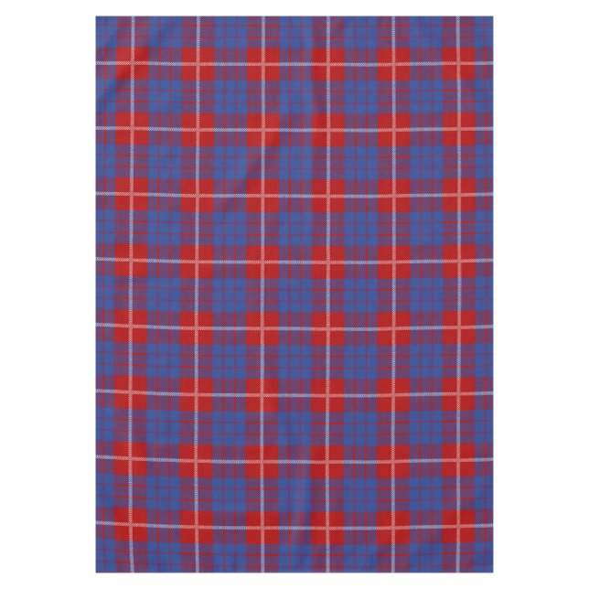 Toalha De Mesa Xadrez Escocesa Clan Hamilton Tartan (Frente)