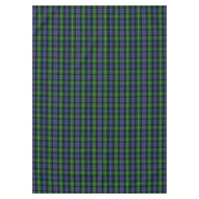 Toalha De Mesa Xadrez Escocesa Clan MacKenzie Tartan (Frente)