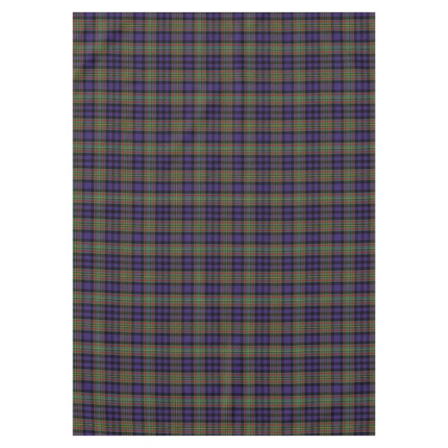 Toalha De Mesa Xadrez Escocesa Clan MacLellan Tartan (Frente)