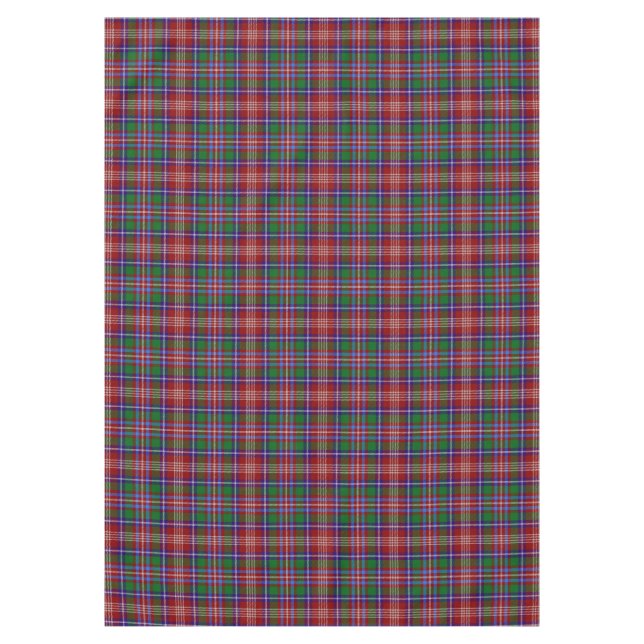 Toalha De Mesa Xadrez Escocesa Clan Ritchie Tartan (Frente)