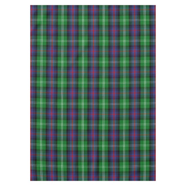 Toalha De Mesa Xadrez Escocesa Clan Sutherland Tartan (Frente)