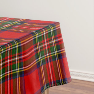 Toalha De Mesa Xadrez Real Stewart Clan Tartan