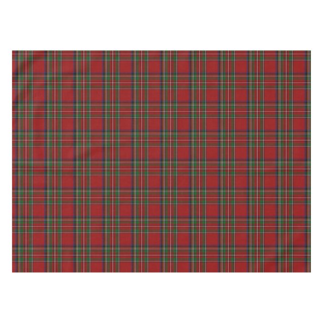 Toalha De Mesa Xadrez Real Stewart Tartan Cloth (Frente (Horizontal))