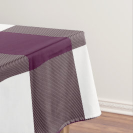 Toalha De Mesa Xadrez Roxo de Amora Silvestre Buffalo