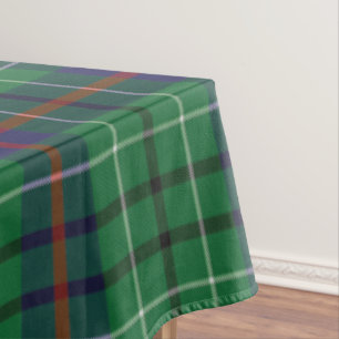 Toalha De Mesa Xadrez Rustic Clan Duncan Tartan