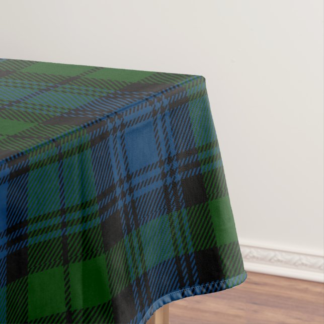 Toalha De Mesa Xadrez Tartan Scottish Clan Campbell Militar (Posição Original)