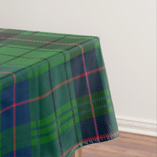 Toalha De Mesa Xadrez Tartan Scottish Clan Davidson Checkered