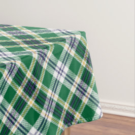 Toalha De Mesa Xadrez Verde Tartan