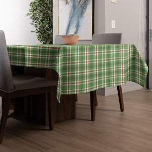 Toalha De Mesa Xadrez Vermelha do Campo Vermelho da Casa Farmada