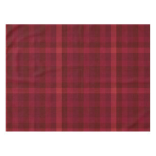 Toalha De Mesa Xadrez Vermelho Aconchegante Padrão Rústico Farmho