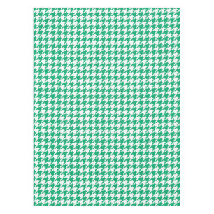 Toalha De Mesa Xadrez Vichy Verde e Branco