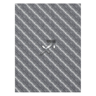 Toalha De Mesa Zodiac Sagitário Em Aço Vestido