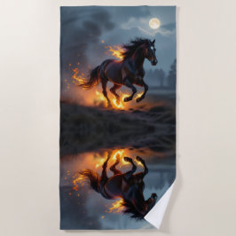 Toalha De Praia „2026 – Das Jahr des Feuerpferds“