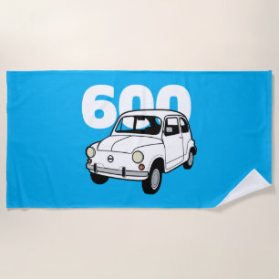 Toalha De Praia 600 branco v2