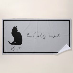 Toalha De Praia A Cinza da Torre de Gatos
