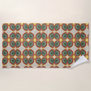 Toalha De Praia abstrato Beach Towel