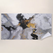 Abstrato, preto, Dourado e Cinza