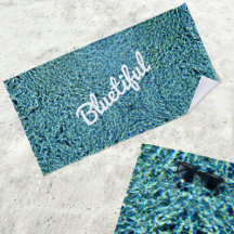 Água Azul Brilhante