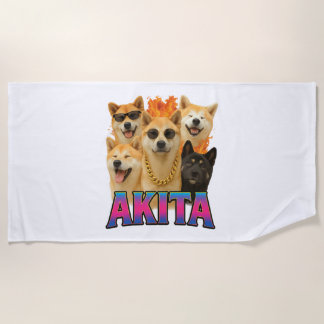 Toalha De Praia Akita 