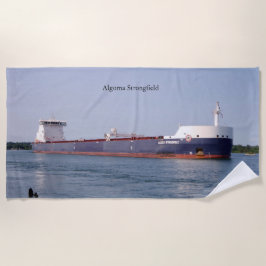 toalha de praia Algoma Strongfield carregada