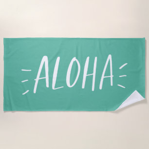 Toalha De Praia Aloha