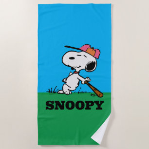 Toalha De Praia Amendoins Snoopy no Bat