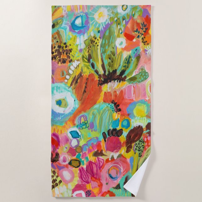 Toalha De Praia Amor à Viagem I (Frente)