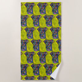 Toalha De Praia Andalusian Terrier Love Beach Towel