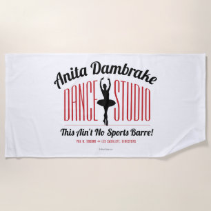 Toalha De Praia Anita Dambrake Dance Studio