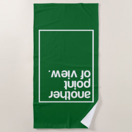 Toalha De Praia Another point of view