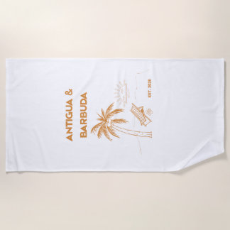 Toalha De Praia Antigua and Barbuda Resort Beach Towel