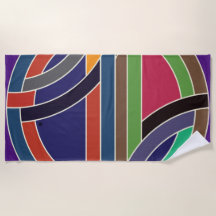 Após Stella-5 Beach Towel