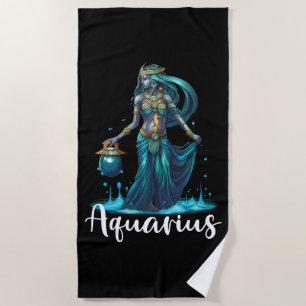 Toalha De Praia Aquarius Beach Towel