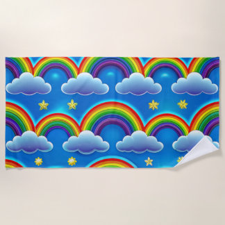 Toalha De Praia Arco-íris da Esperança - Bolsa de Bebê Cozy
