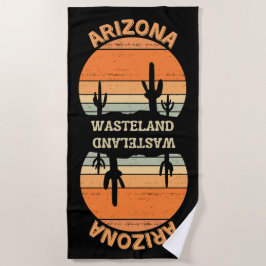 Toalha De Praia Arizona Wateland Retro Beach Towel