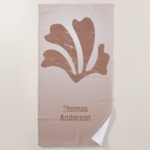 Arte Abstrata Algas Marrons, Kelp